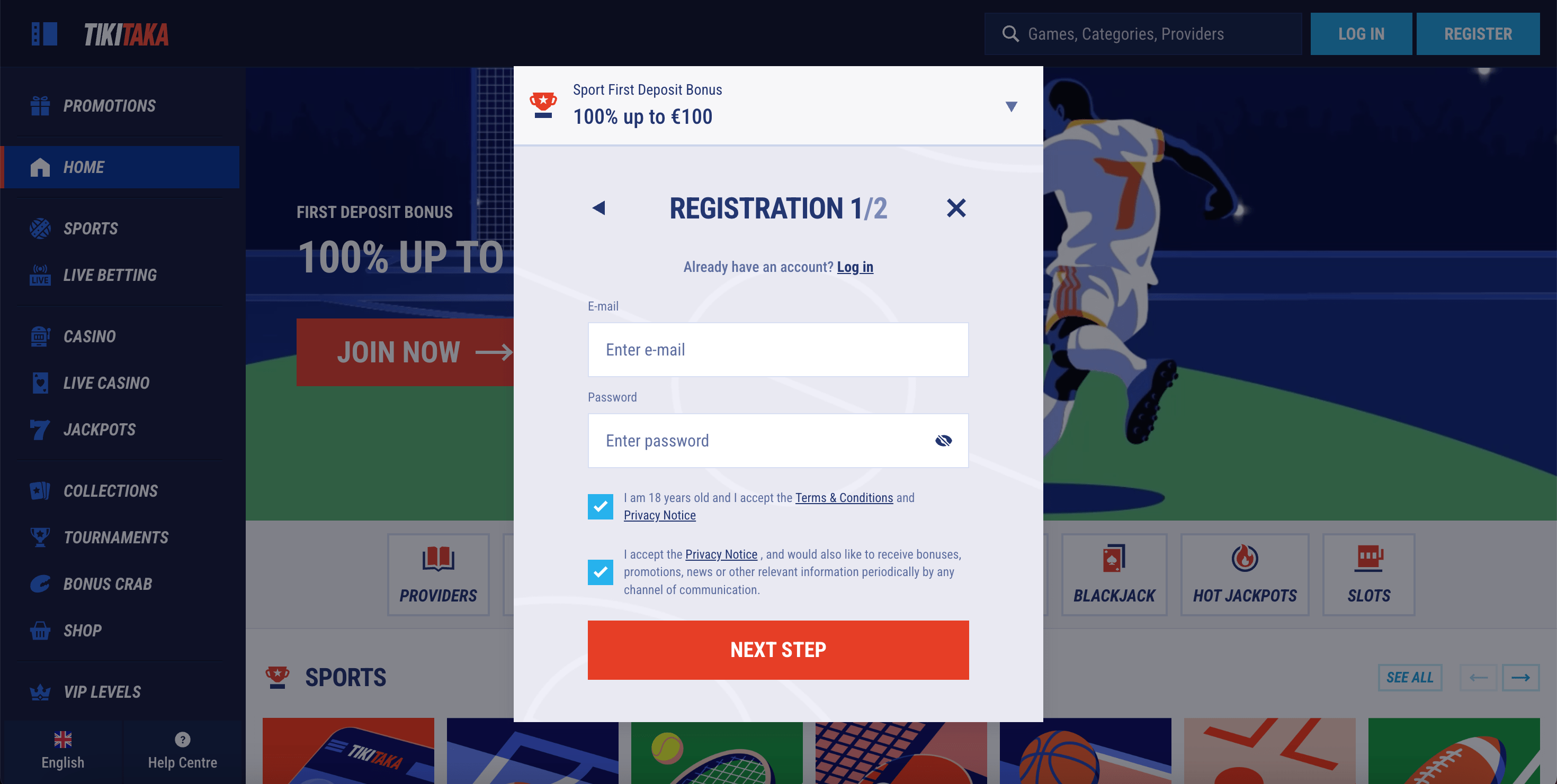 tikitaka regist