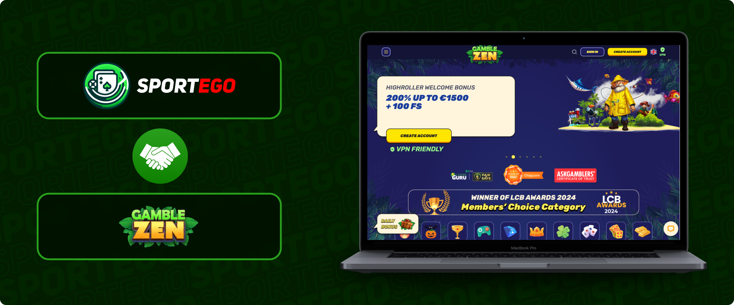 Gamblezen Casino Banner